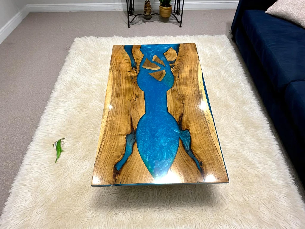 Live Edge Acacia Dining Table Perfect for Any Interior Style